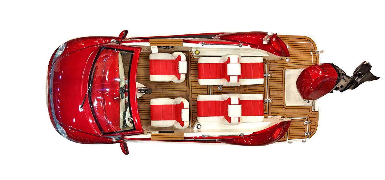 Κόκκινο Jet Car - όψη